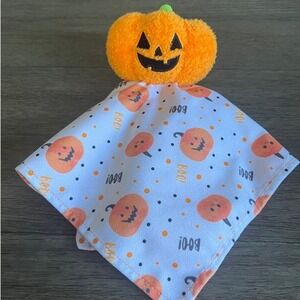 Baby Essentials Halloween Jack-O-Lantern Plush Lovey